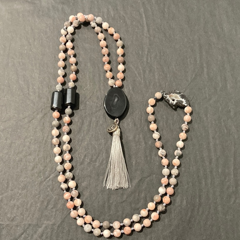 Hand knotted mala